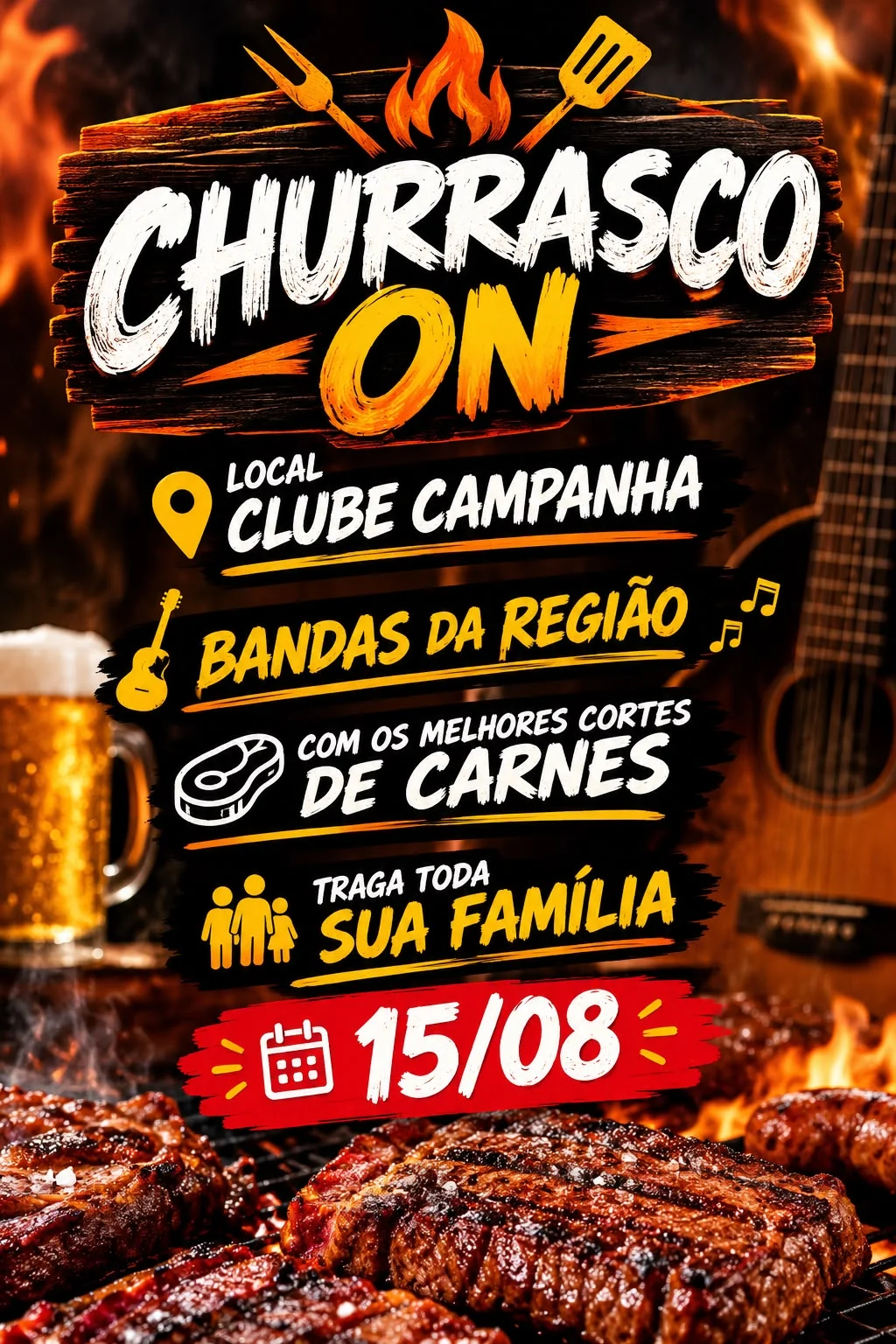 Capa do evento Churrasco ON