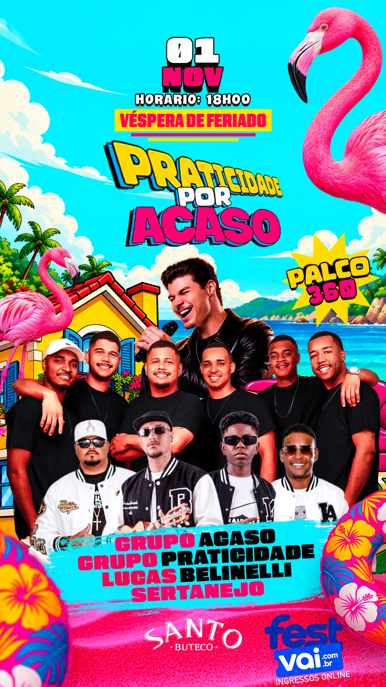 Capa do evento Praticidade Por acaso - Santo Buteco