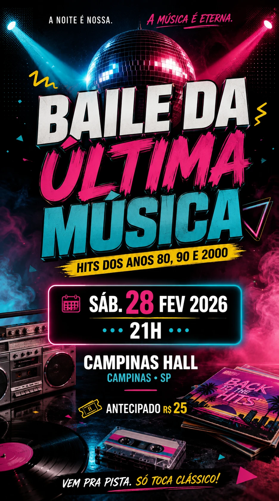 Capa do evento Baile da Última Música