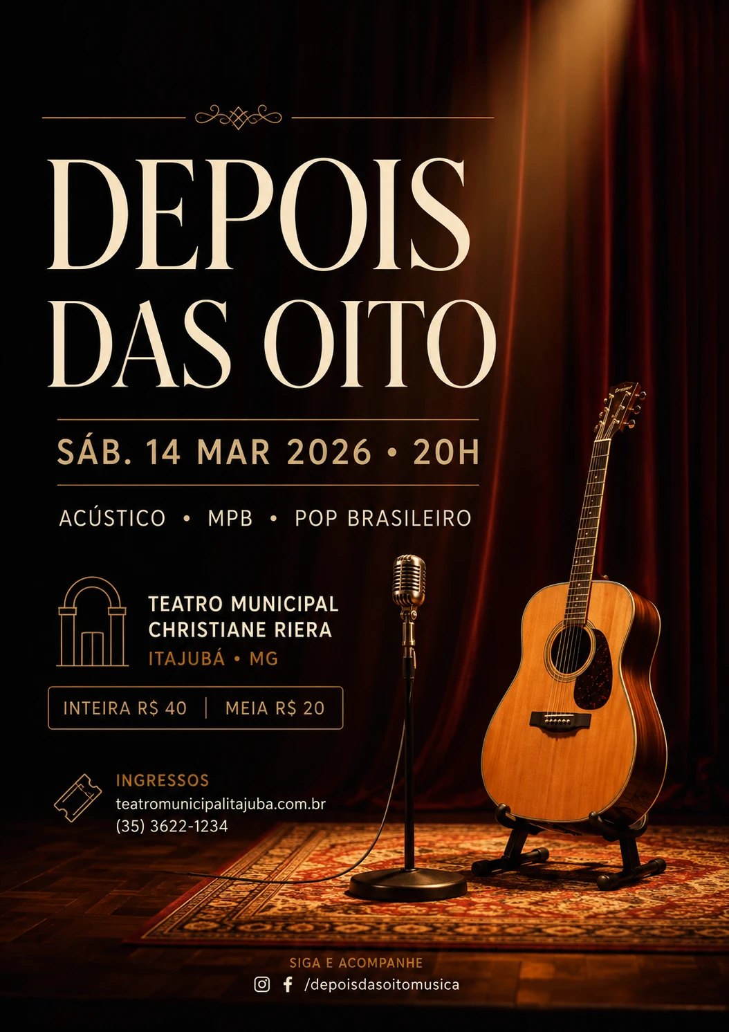 Capa do evento Depois das Oito